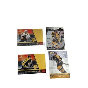 Boston Bruins Hockey Card Lot Ray Bourque Sergei Samsonov Joe Thornton Mix